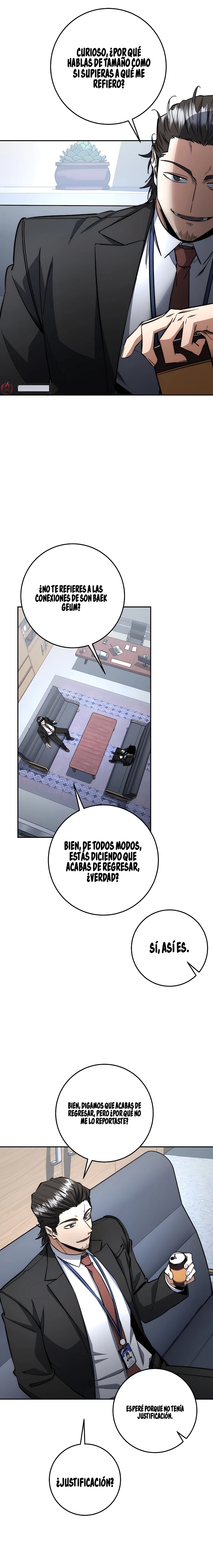 la venganza del funcionario cazador Capitulo 67 página 6