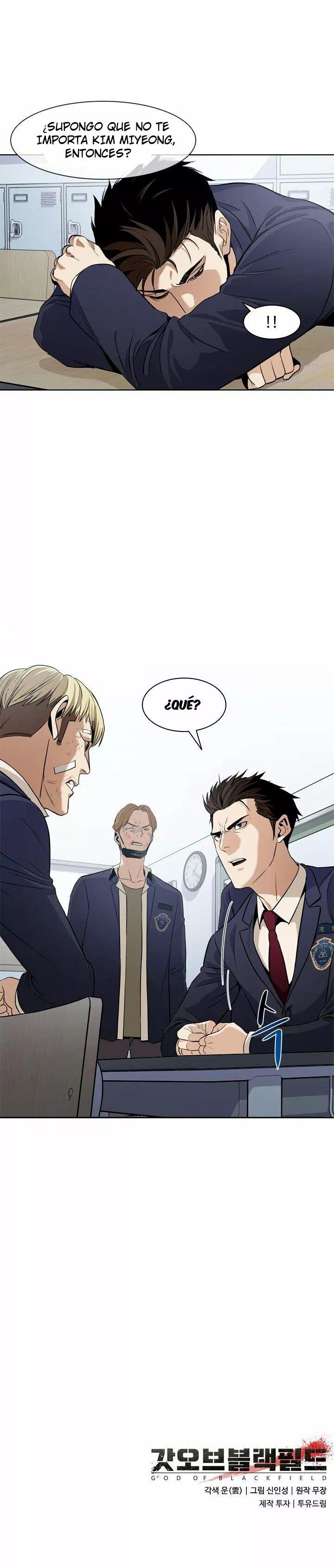 God of blackfield Capitulo 6 página 21