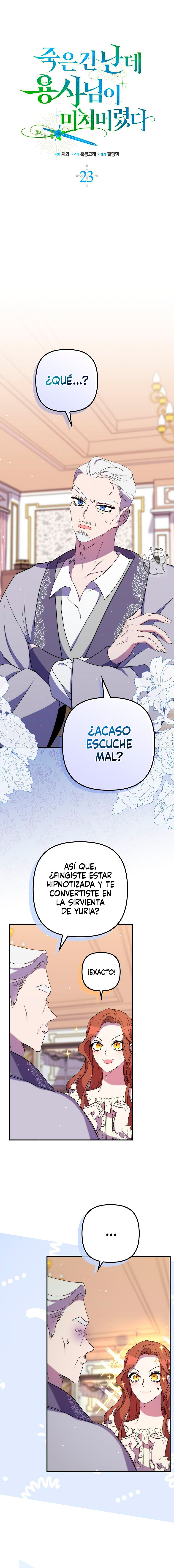 El héroe se volvió loco a pesar de que fui yo quien murió Capitulo 23 página 3