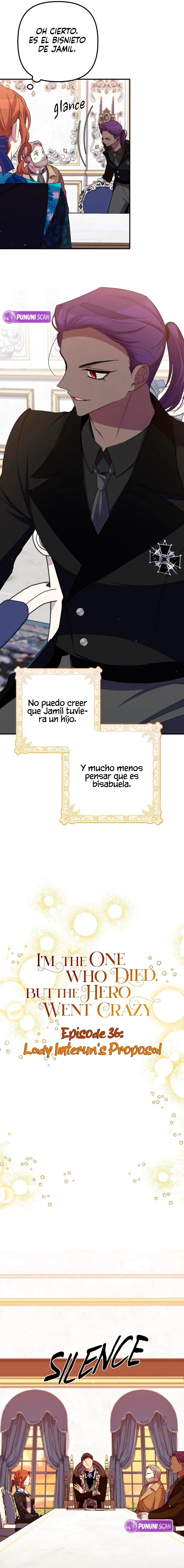 El héroe se volvió loco a pesar de que fui yo quien murió Capitulo 36 página 5