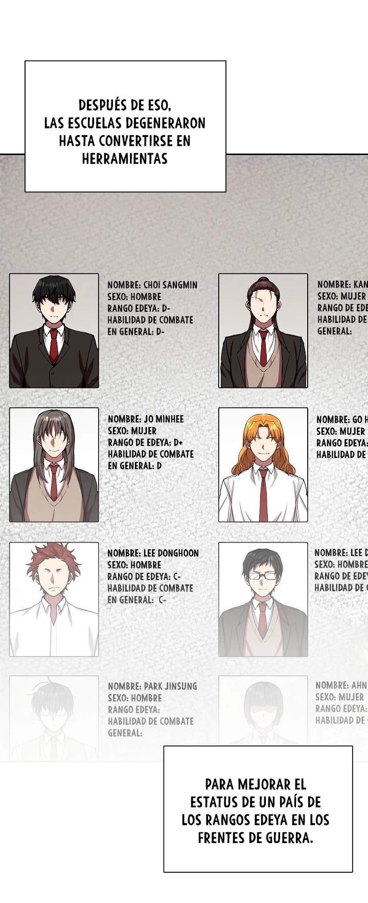 Mi vida escolar pretendiendo ser una persona inútil Capitulo 1 página 13