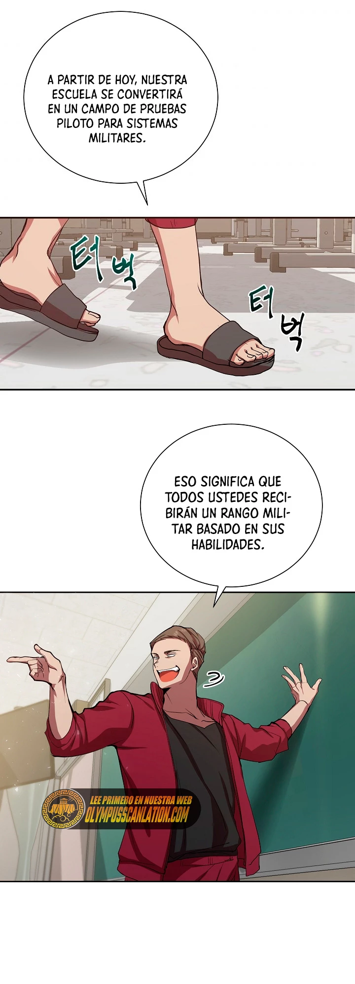 Mi vida escolar pretendiendo ser una persona inútil Capitulo 1 página 58
