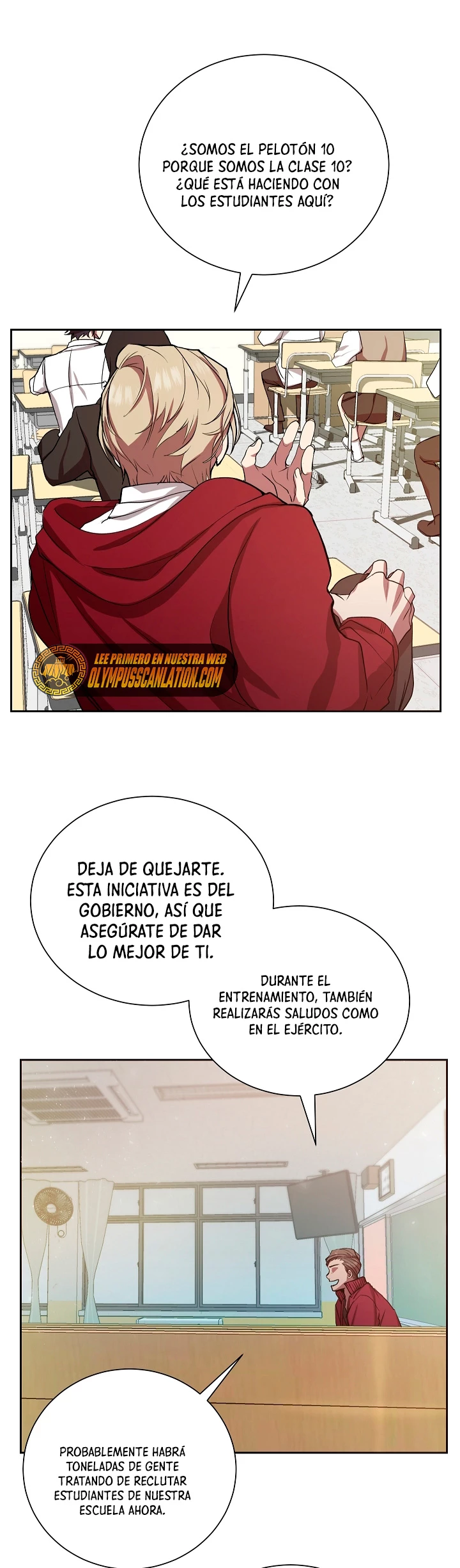 Mi vida escolar pretendiendo ser una persona inútil Capitulo 1 página 61