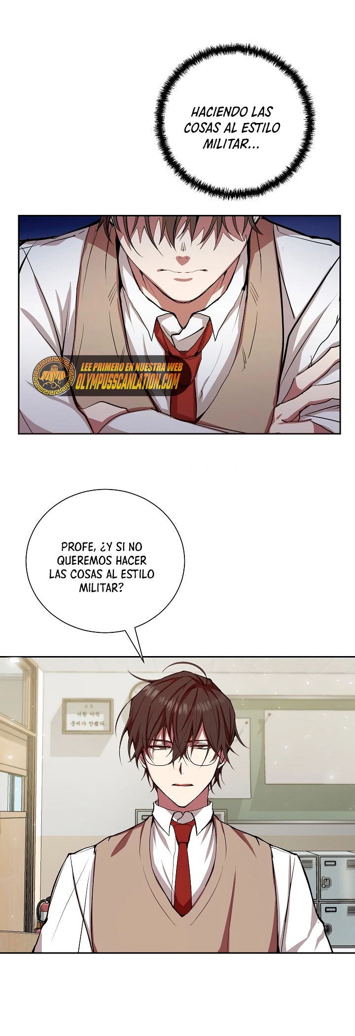 Mi vida escolar pretendiendo ser una persona inútil Capitulo 1 página 63
