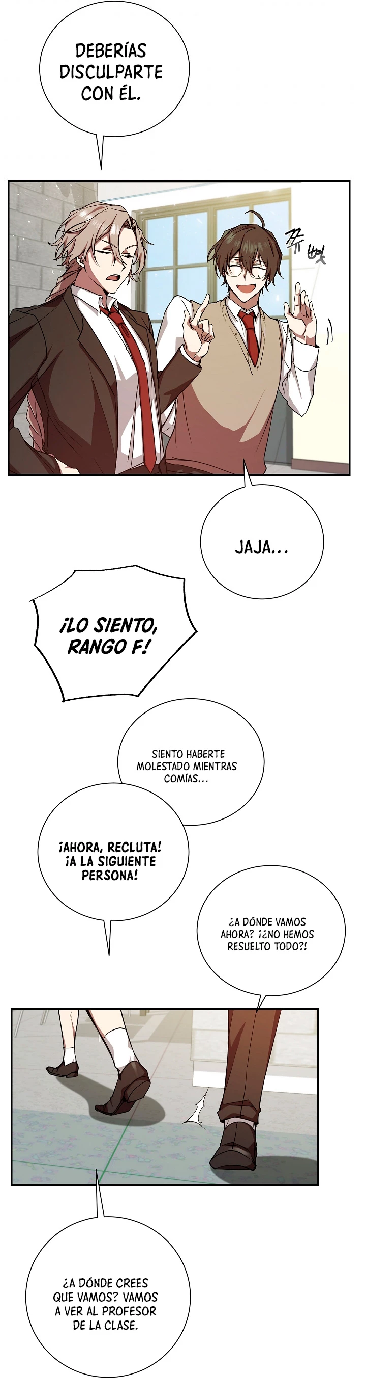 Mi vida escolar pretendiendo ser una persona inútil Capitulo 10 página 30