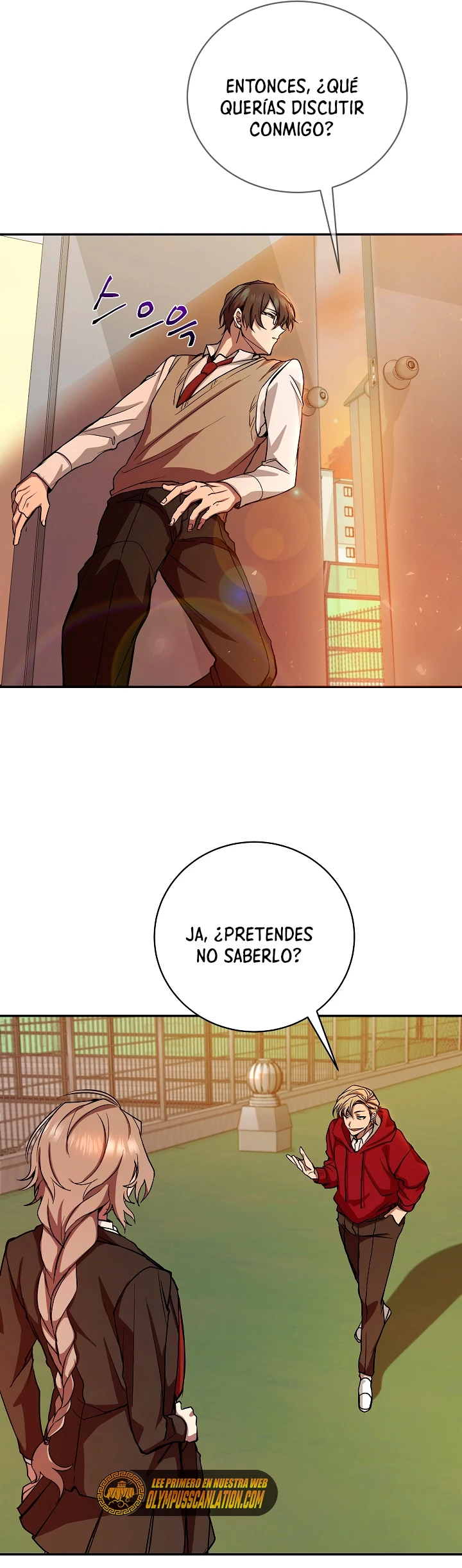 Mi vida escolar pretendiendo ser una persona inútil Capitulo 10 página 47