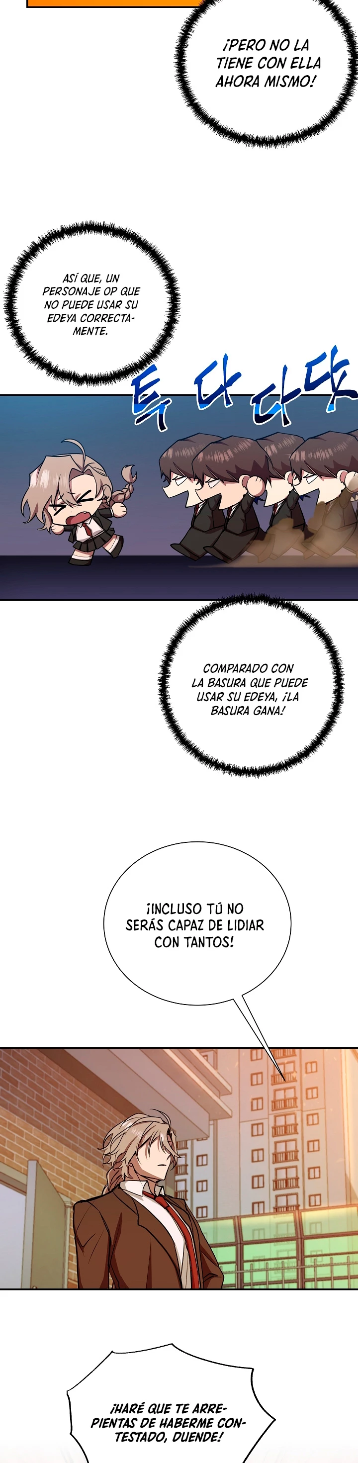 Mi vida escolar pretendiendo ser una persona inútil Capitulo 11 página 12
