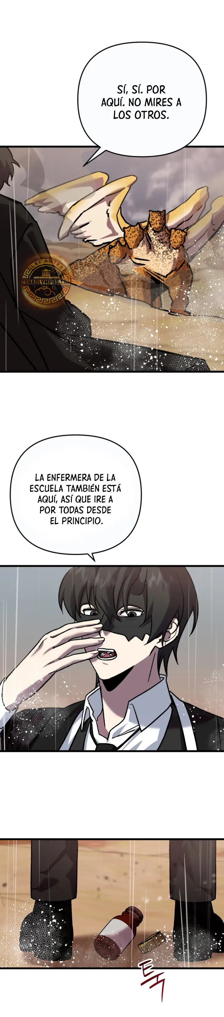 Mi vida escolar pretendiendo ser una persona inútil Capitulo 110 página 31