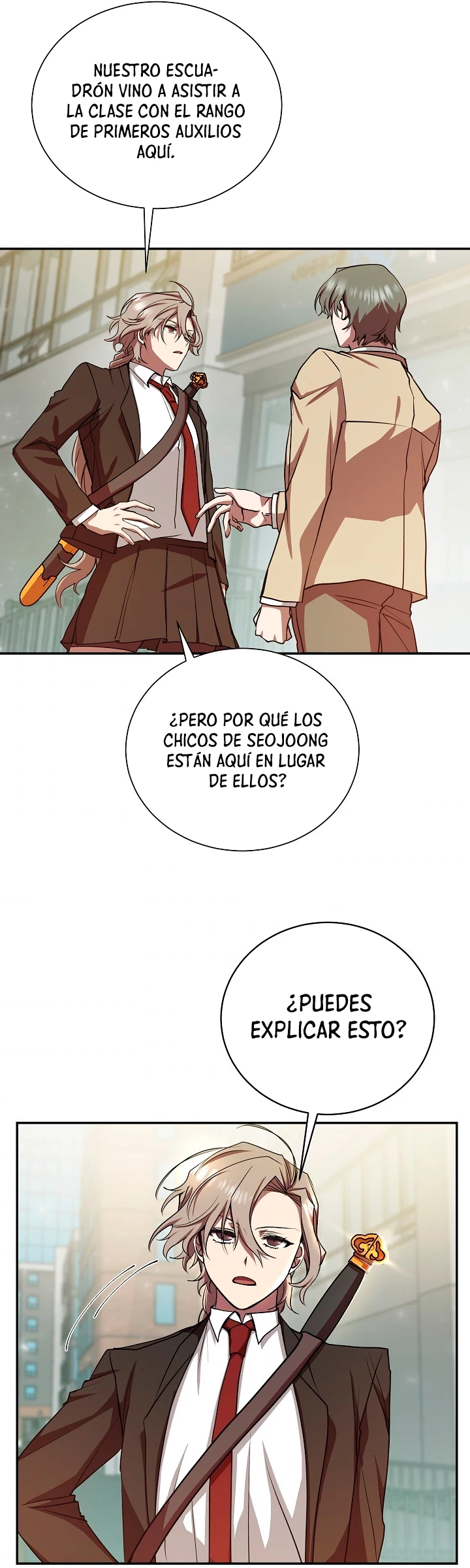 Mi vida escolar pretendiendo ser una persona inútil Capitulo 13 página 18