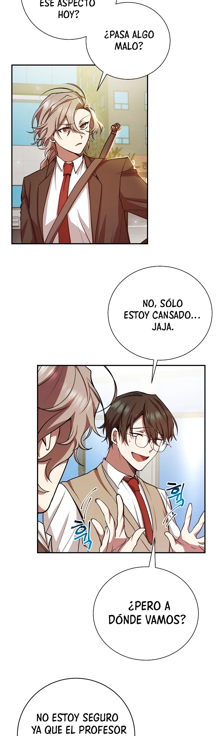 Mi vida escolar pretendiendo ser una persona inútil Capitulo 13 página 4