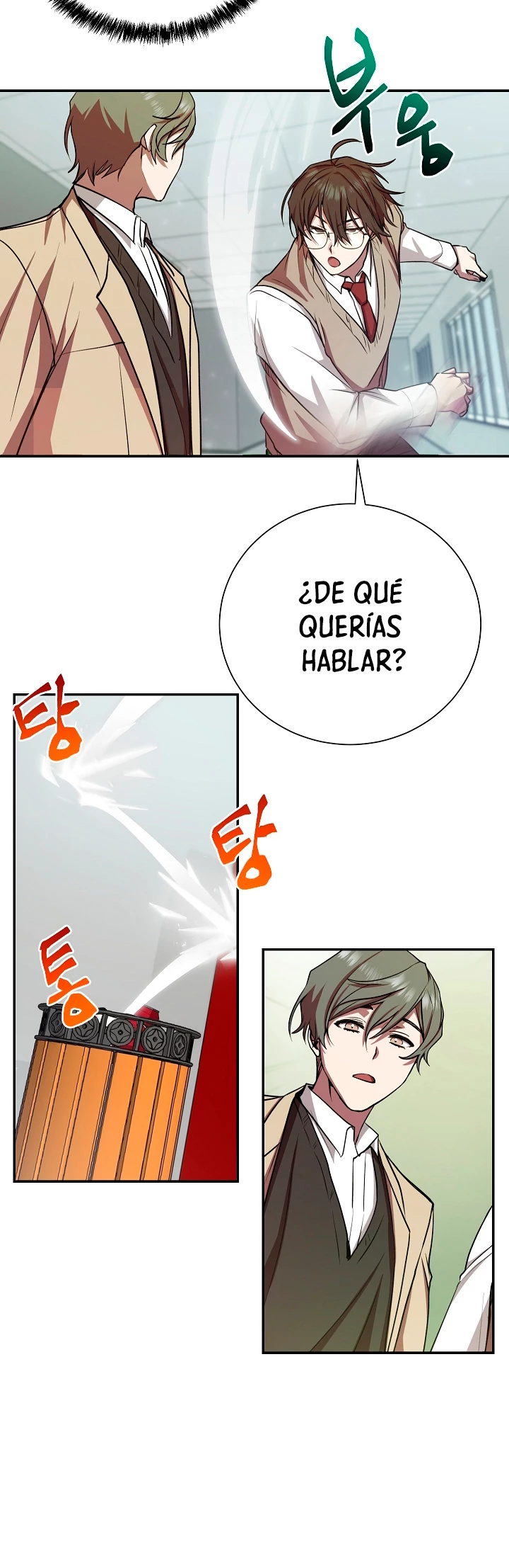 Mi vida escolar pretendiendo ser una persona inútil Capitulo 14 página 12