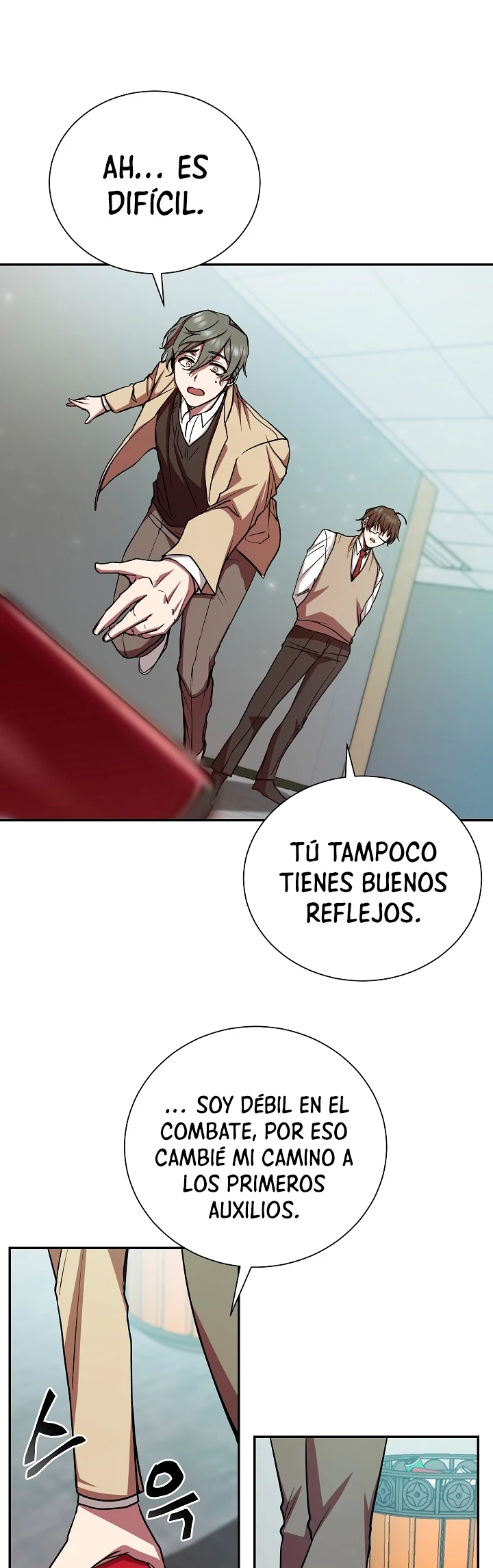Mi vida escolar pretendiendo ser una persona inútil Capitulo 14 página 15