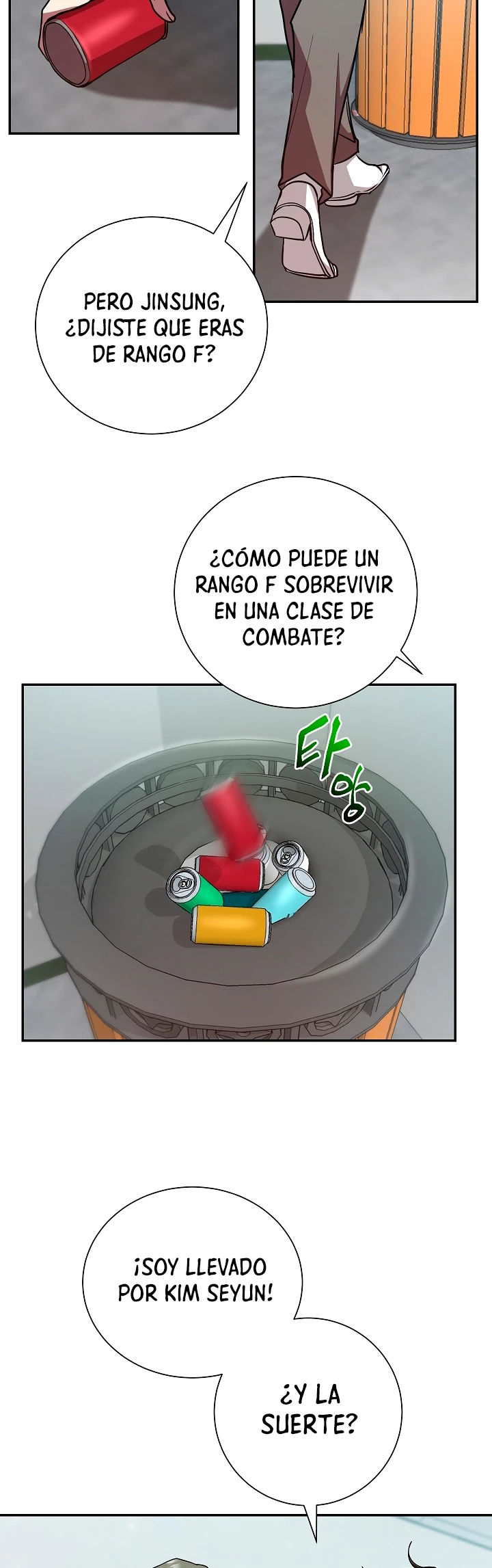 Mi vida escolar pretendiendo ser una persona inútil Capitulo 14 página 16