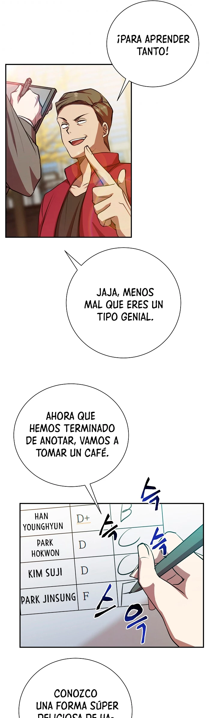 Mi vida escolar pretendiendo ser una persona inútil Capitulo 14 página 28