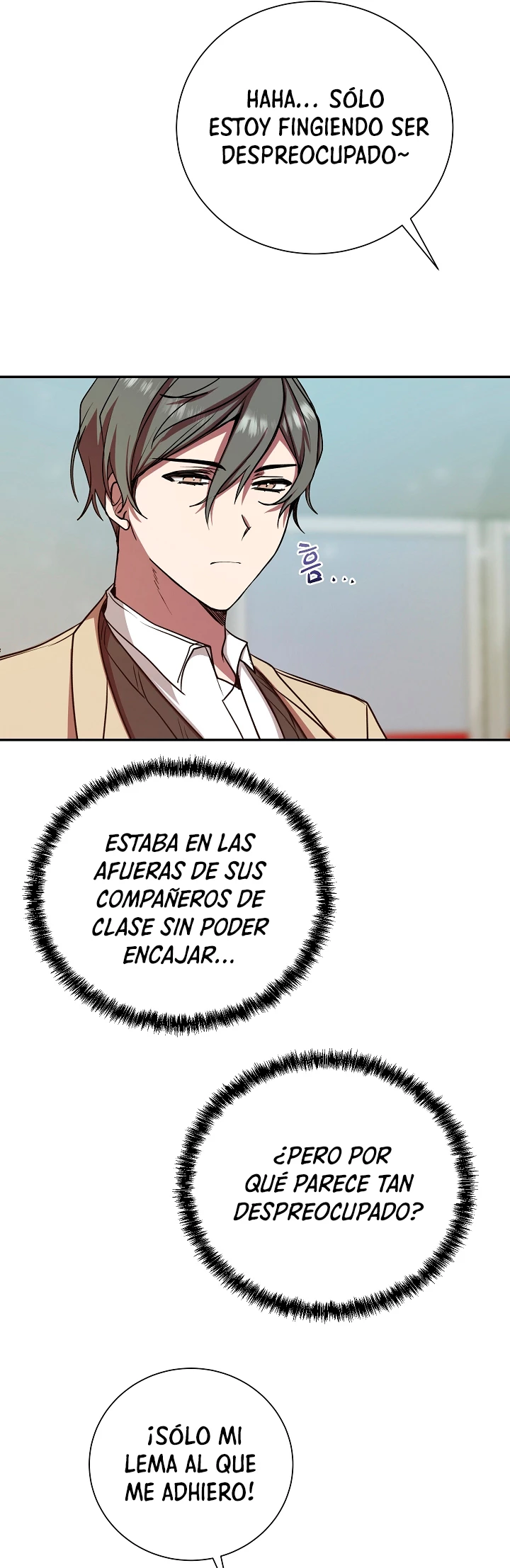 Mi vida escolar pretendiendo ser una persona inútil Capitulo 14 página 8