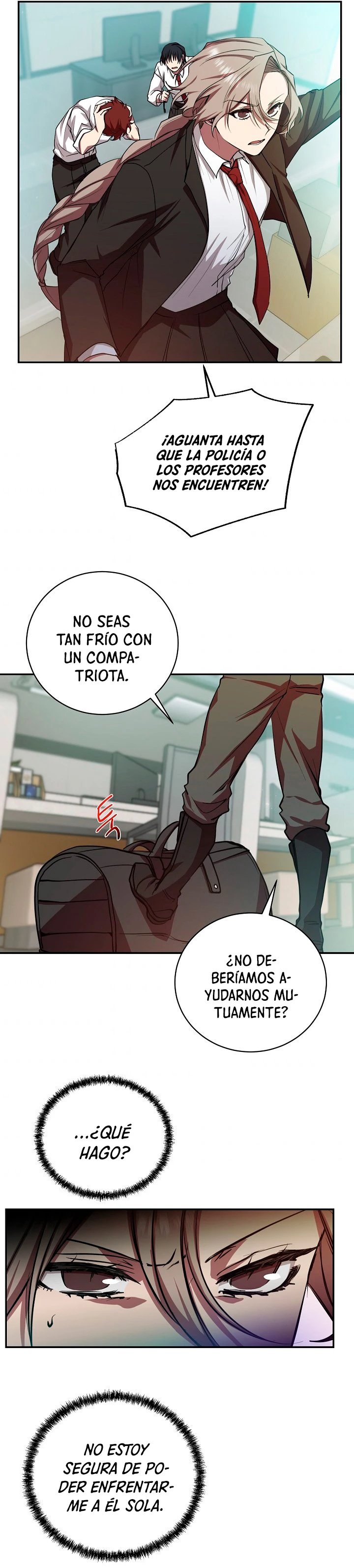 Mi vida escolar pretendiendo ser una persona inútil Capitulo 15 página 19