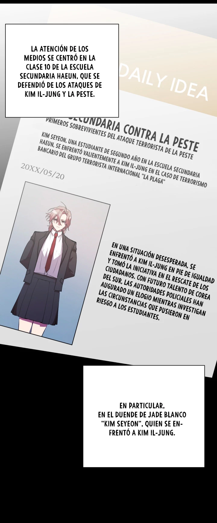 Mi vida escolar pretendiendo ser una persona inútil Capitulo 27 página 37