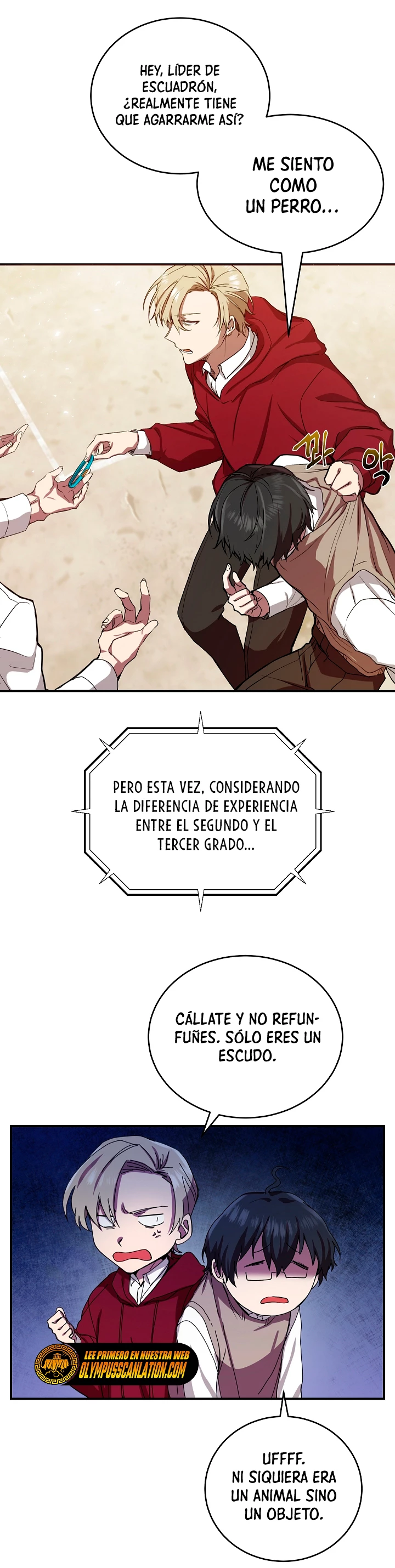 Mi vida escolar pretendiendo ser una persona inútil Capitulo 3 página 12
