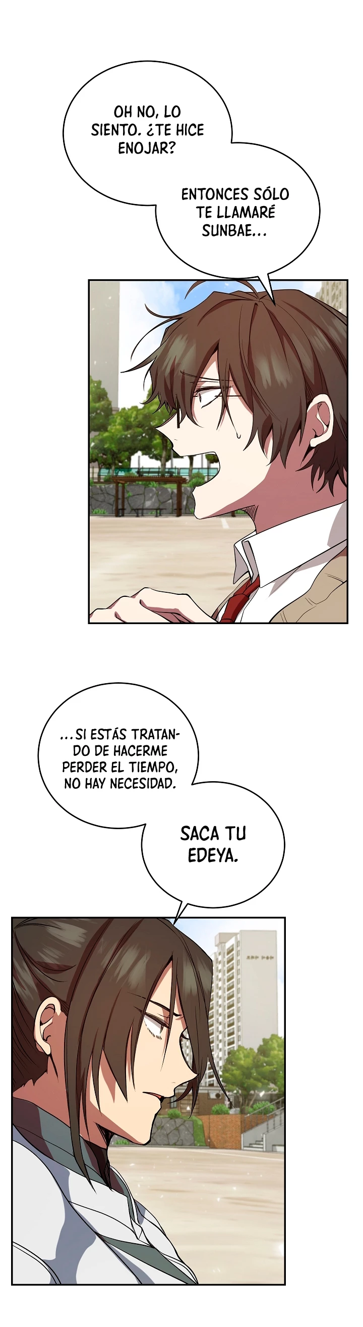 Mi vida escolar pretendiendo ser una persona inútil Capitulo 3 página 40