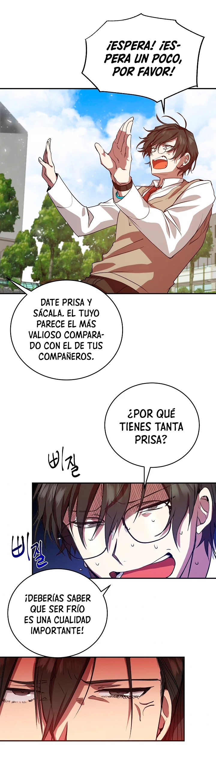Mi vida escolar pretendiendo ser una persona inútil Capitulo 3 página 42