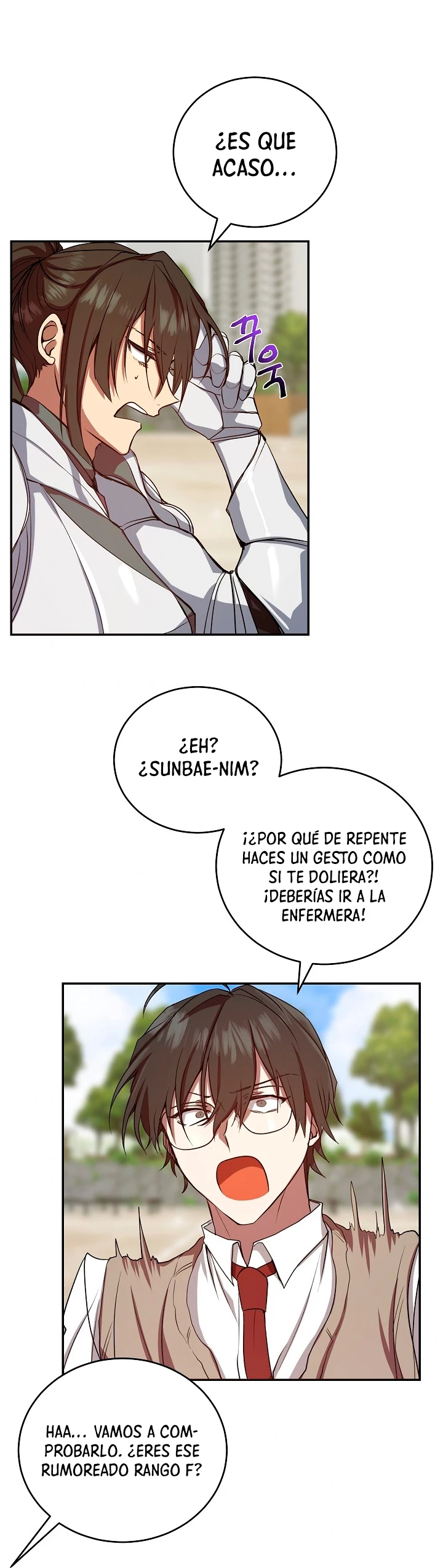 Mi vida escolar pretendiendo ser una persona inútil Capitulo 3 página 47