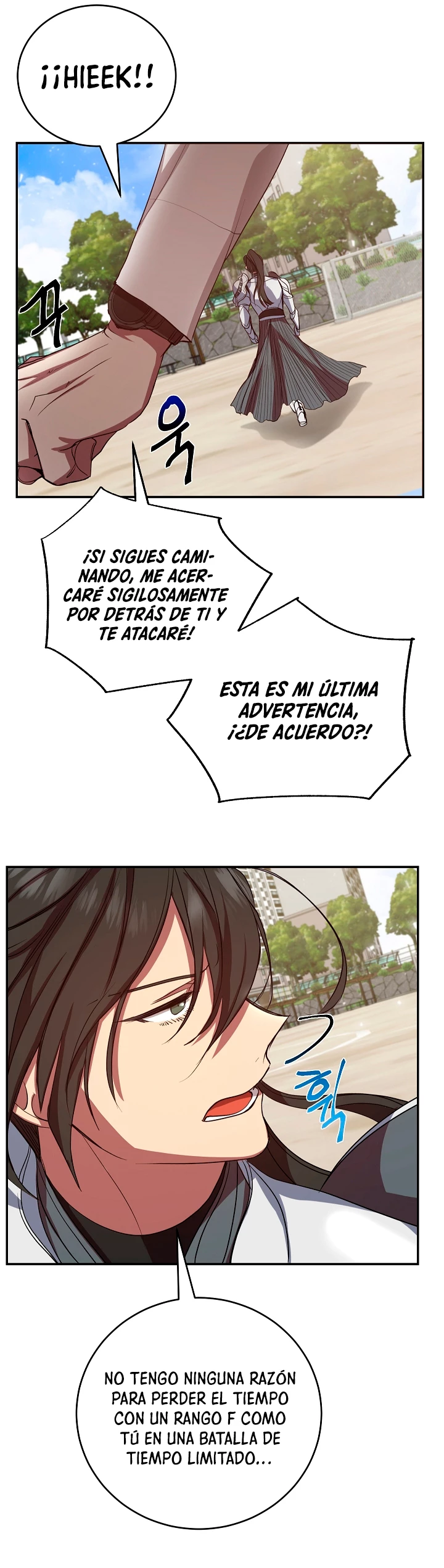 Mi vida escolar pretendiendo ser una persona inútil Capitulo 3 página 51