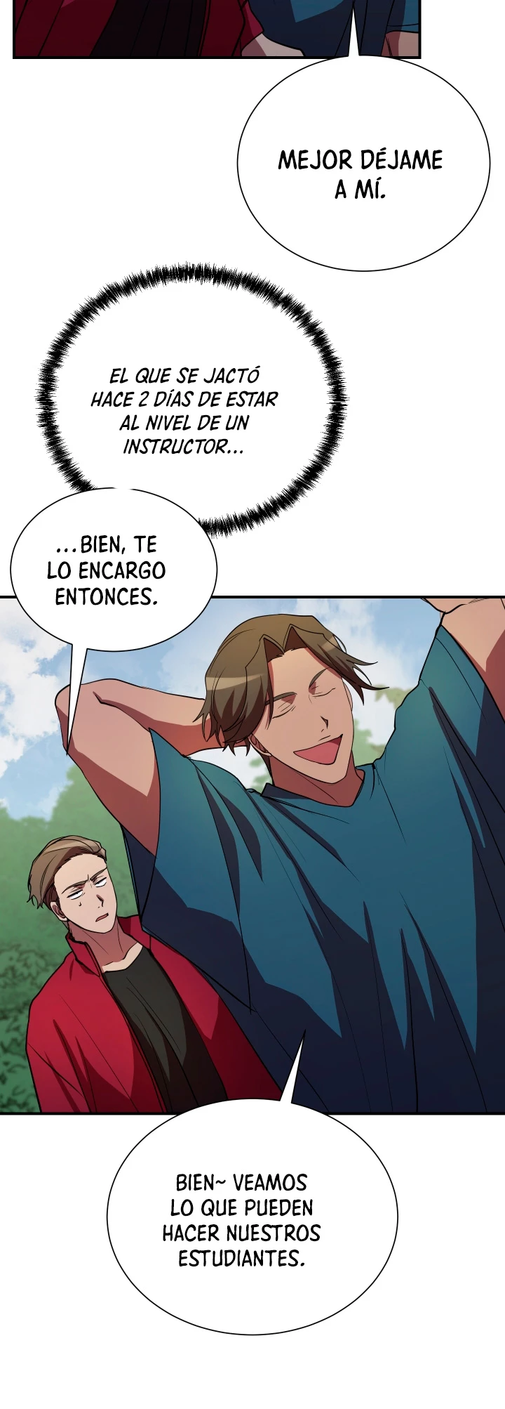 Mi vida escolar pretendiendo ser una persona inútil Capitulo 36 página 34