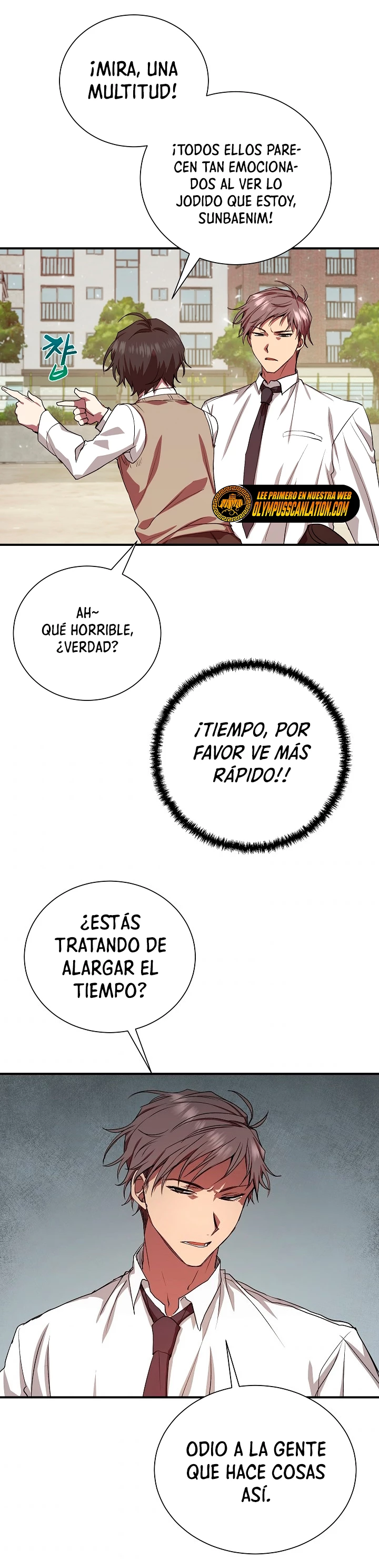 Mi vida escolar pretendiendo ser una persona inútil Capitulo 4 página 47