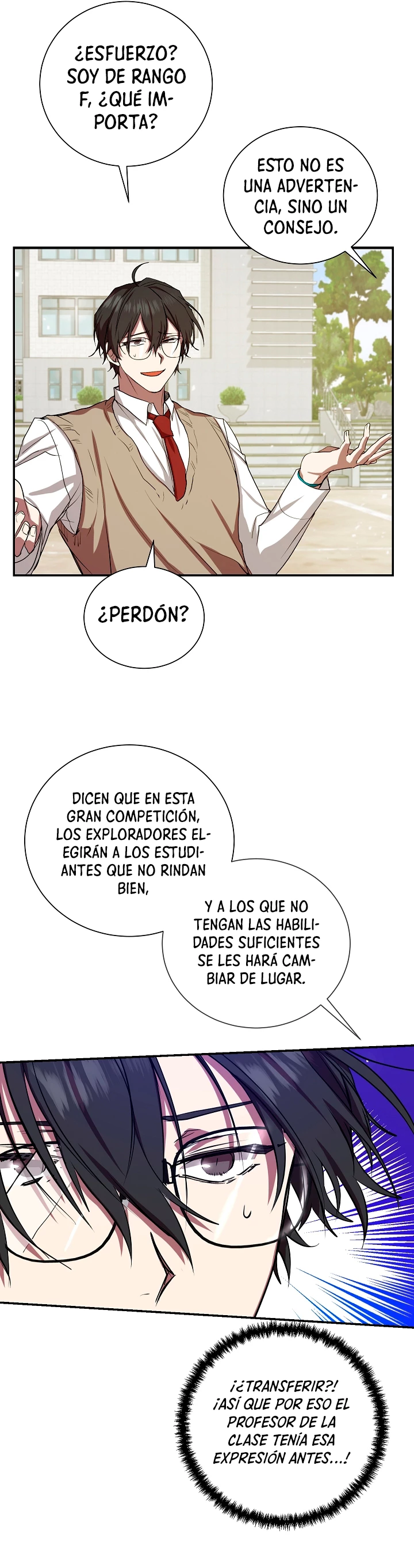 Mi vida escolar pretendiendo ser una persona inútil Capitulo 4 página 49