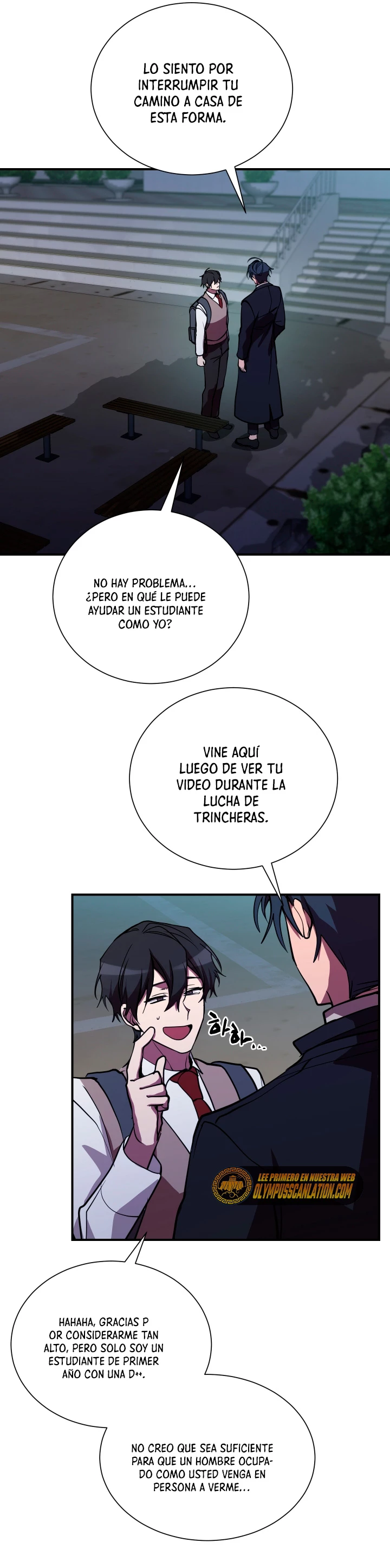 Mi vida escolar pretendiendo ser una persona inútil Capitulo 43 página 38