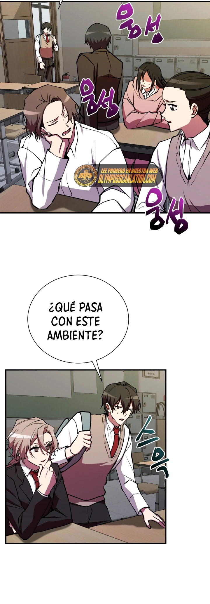 Mi vida escolar pretendiendo ser una persona inútil Capitulo 44 página 36