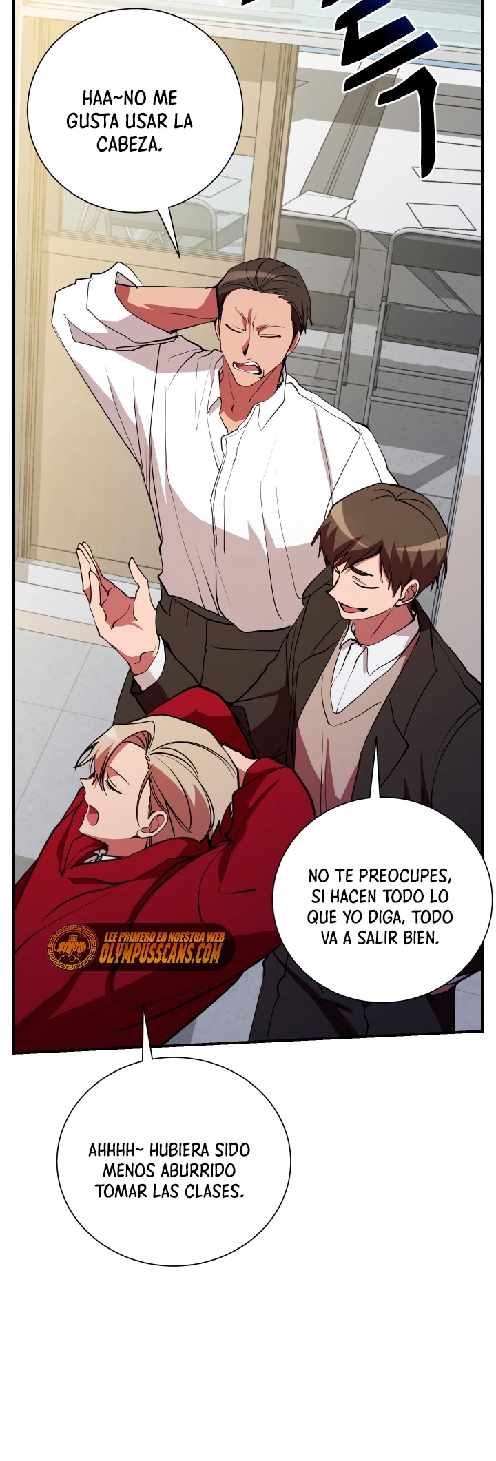 Mi vida escolar pretendiendo ser una persona inútil Capitulo 46 página 9