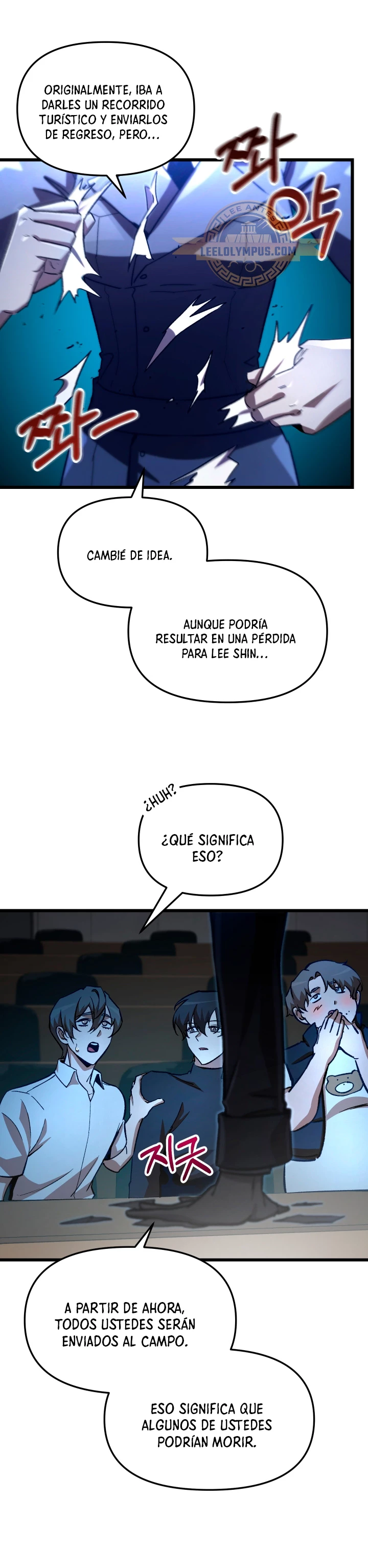Mi vida escolar pretendiendo ser una persona inútil Capitulo 67 página 54