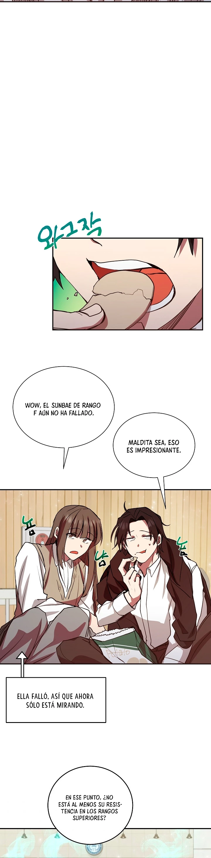 Mi vida escolar pretendiendo ser una persona inútil Capitulo 7 página 21