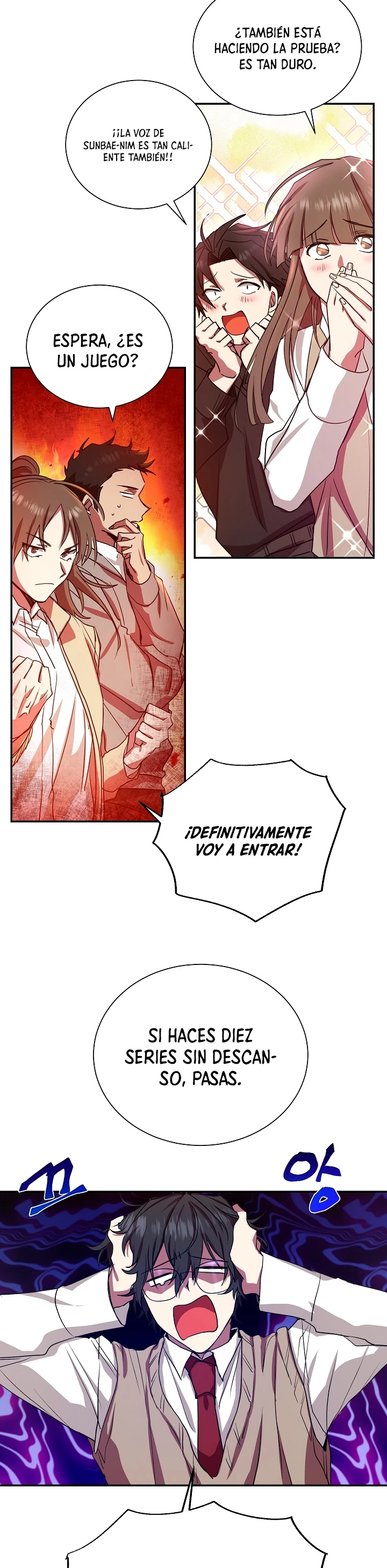 Mi vida escolar pretendiendo ser una persona inútil Capitulo 7 página 9