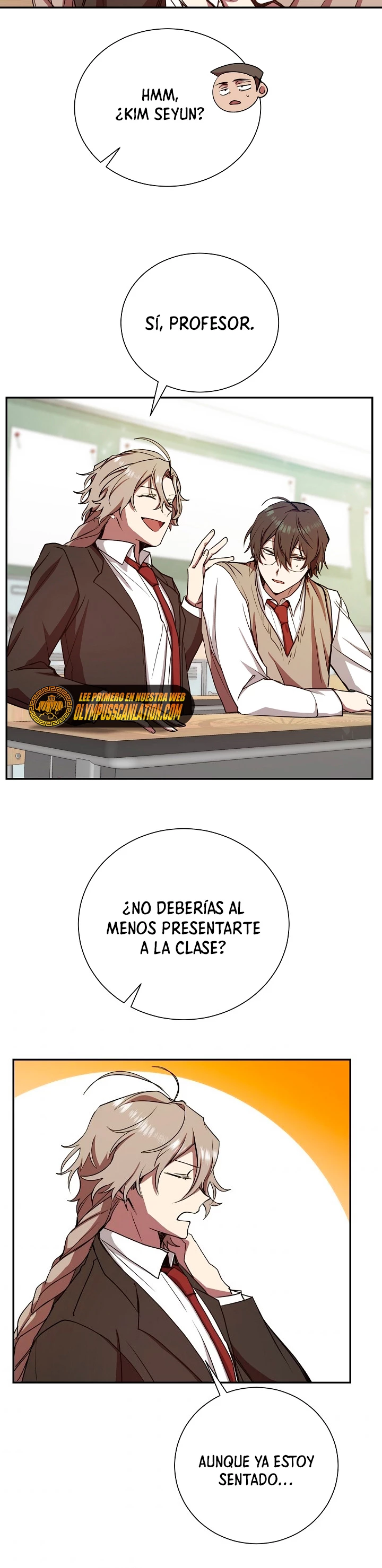 Mi vida escolar pretendiendo ser una persona inútil Capitulo 9 página 18