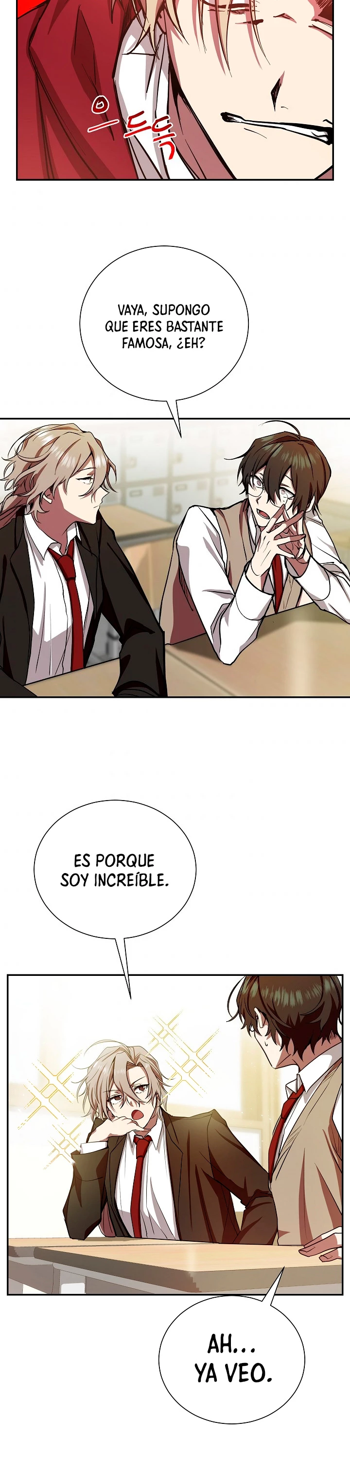 Mi vida escolar pretendiendo ser una persona inútil Capitulo 9 página 32