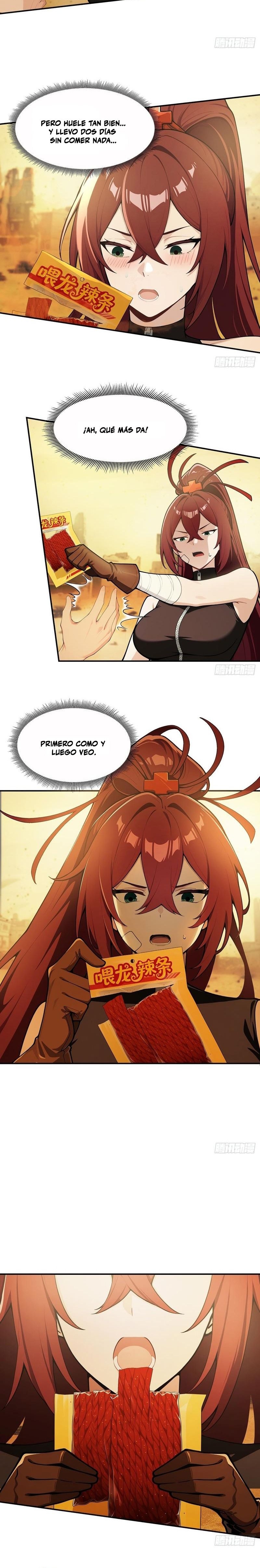 Contrabandista postapocalíptico:Soy el rey de las tiras picantes. Capitulo 1 página 12