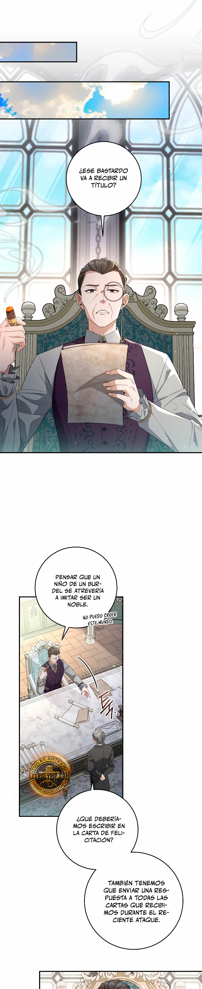 El hijo bastardo del marqués era el emperador Capitulo 40 página 5