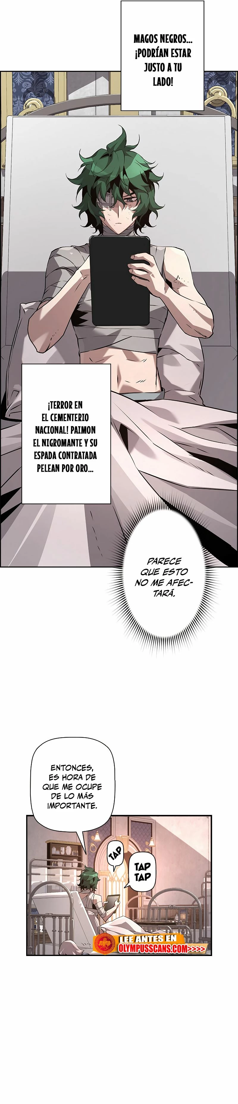 La evolución del nigromante Capitulo 24 página 17