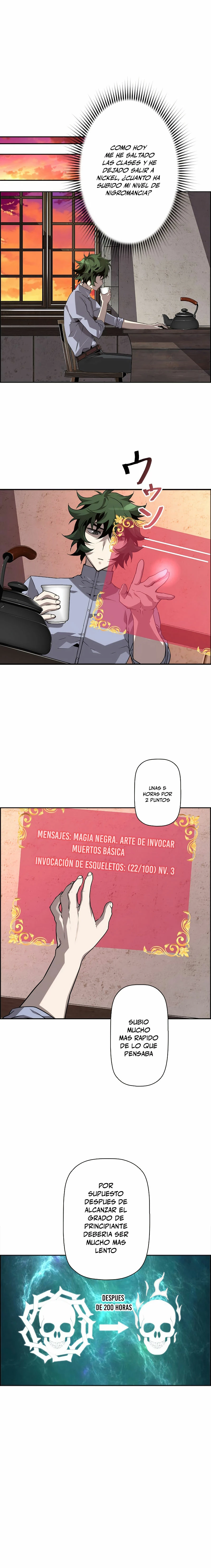 La evolución del nigromante Capitulo 5 página 9