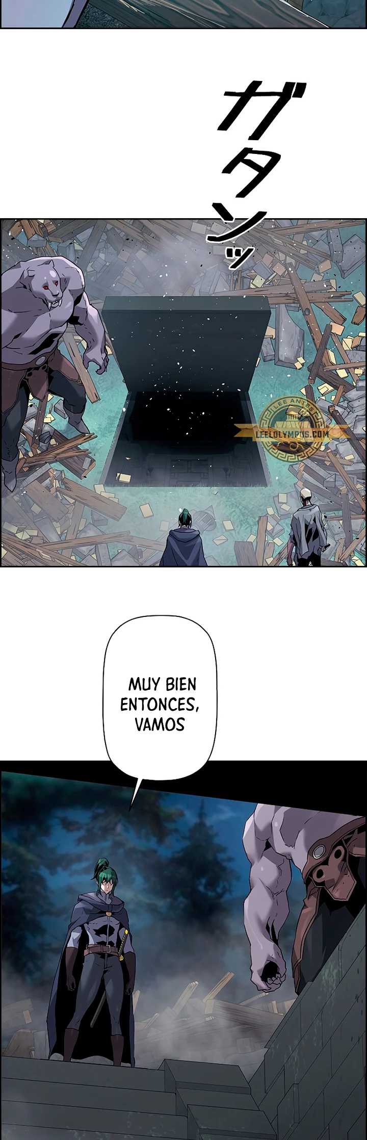 La evolución del nigromante Capitulo 55 página 55