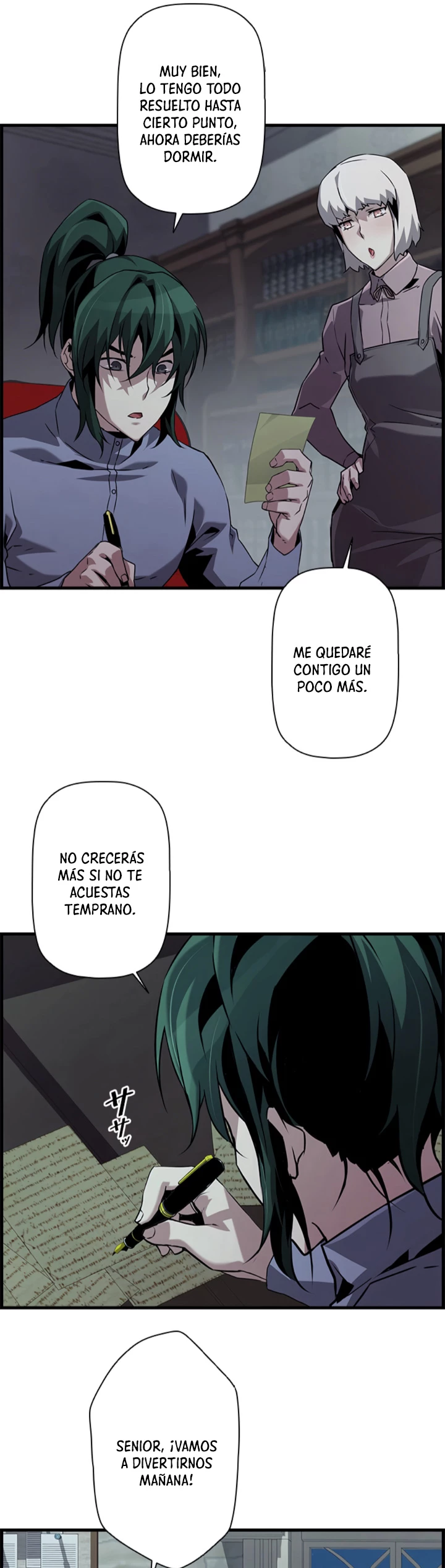 La evolución del nigromante Capitulo 58 página 36