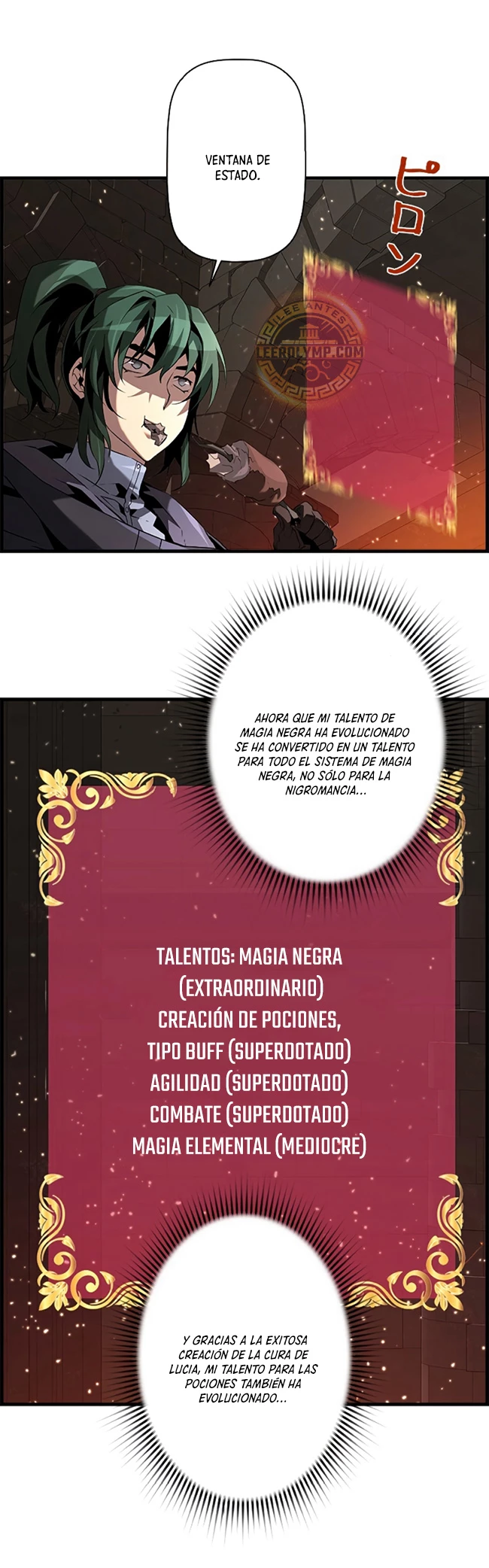 La evolución del nigromante Capitulo 61 página 36