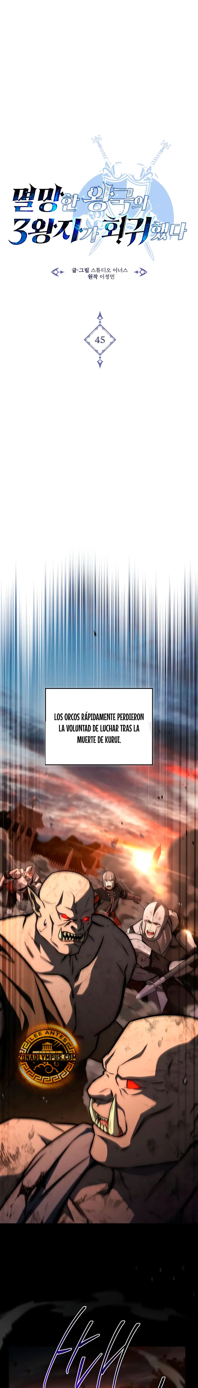 El Ascenso del Tercer Príncipe del Reino Caído Capitulo 45 página 10