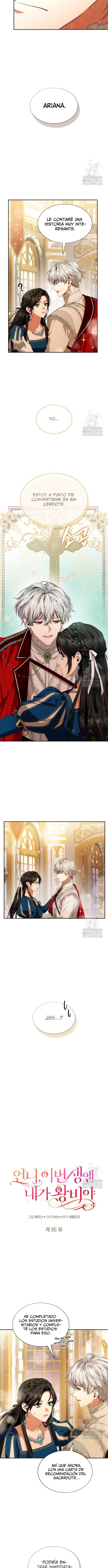 En Esta Vida Yo Seré La Reina Hermana Mía Capitulo 85 página 6
