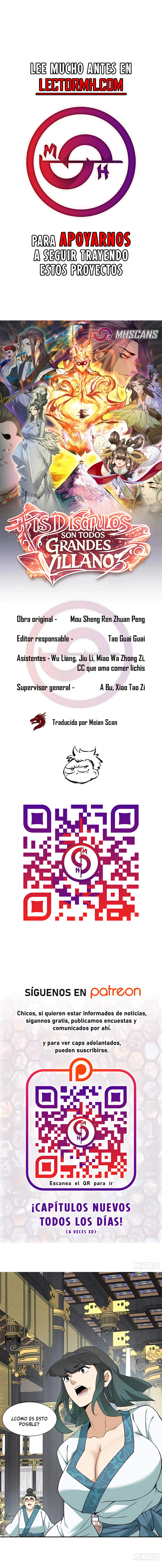 Mis Discípulos son Todos Grandes Villanos Capitulo 351 página 2