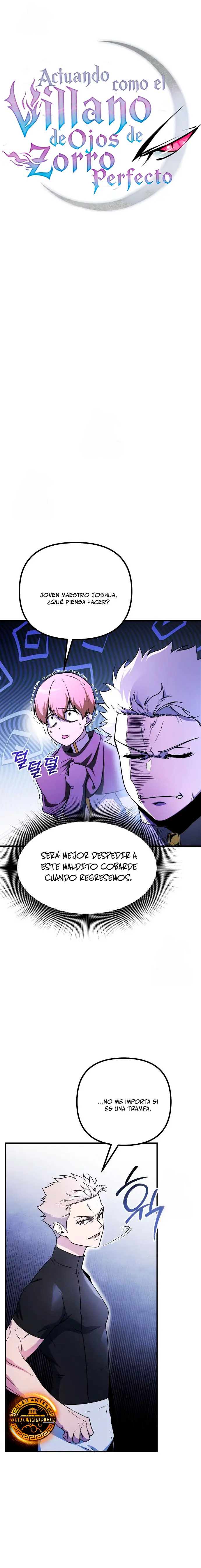 Actuando como el villano de ojos de zorro Perfecto Capitulo 40 página 2