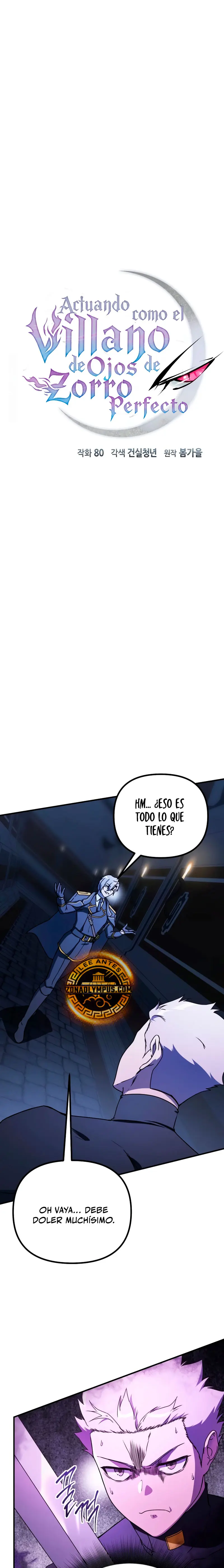 Actuando como el villano de ojos de zorro Perfecto Capitulo 42 página 2