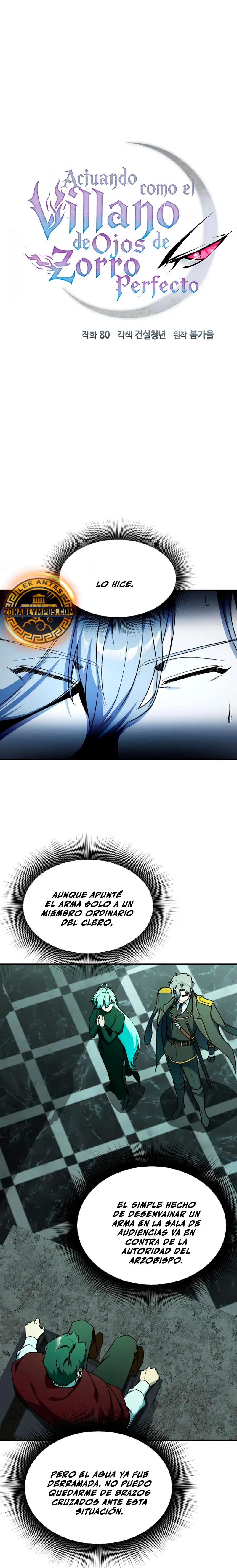 Actuando como el villano de ojos de zorro Perfecto Capitulo 45 página 2
